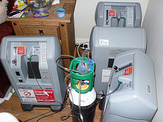 Elecric O2 machines and backup