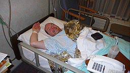 nic in a spaceblanket